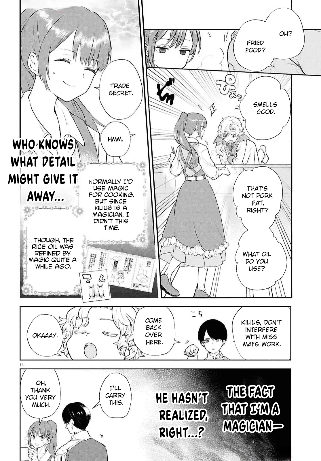 The Hideaway Café: The Mage by Accident and the Visiting Royal Secretary Chapter 3 Page 13